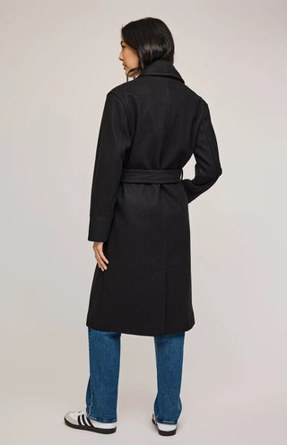 Gentle Fawn Bennet Coat in Black