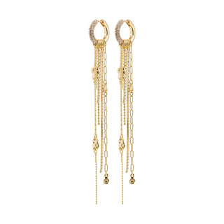 Pilgrim Drue Convertible Gold Earrings