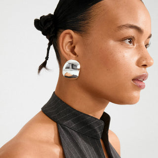 Pilgrim Sparkle Silver Plated Earrings