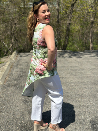 EXCLUSIVE Hilary MacMillan X TD Scottish Toile One Shoulder Top