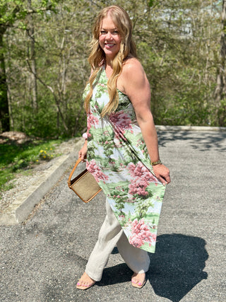 EXCLUSIVE Hilary MacMillan X TD Scottish Toile One Shoulder Top