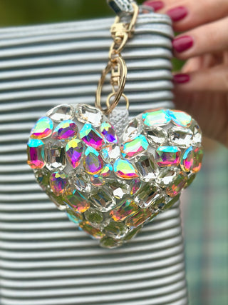 Jacqueline Kent Heart Bag  & Bottle Charm (2 colours)