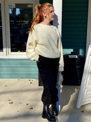 Brunette the Label Elsa Bow Cardigan