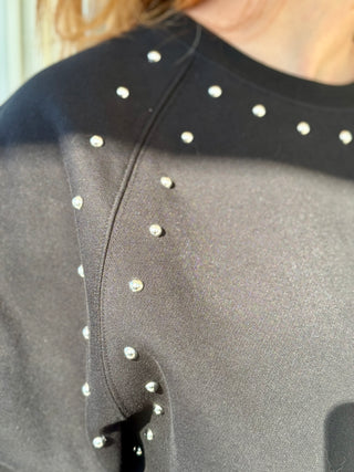 Brunette the Label Studded Crew