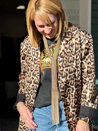 Editorial Scarf Chain Necklace