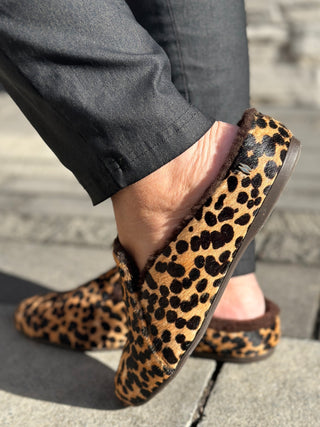 Mave & Chez Maya Leopard Mule