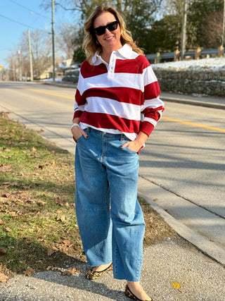 Brunette the Label Rugby Polo Shirt