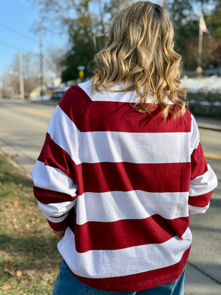 Brunette the Label Rugby Polo Shirt