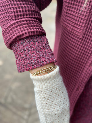 Moore Crochet Knit Dress
