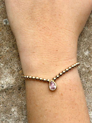 Saskia de Vries Holiday 2024 Teardrop Bracelet (4 colours)