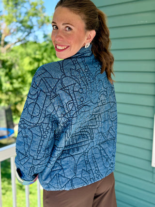 White Stuff Elodie Reversible Quilted Jacket