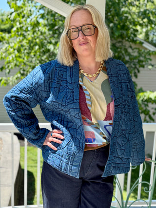 White Stuff Elodie Reversible Quilted Jacket