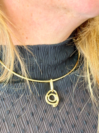 Pilgrim Gold Plated Curl Charm