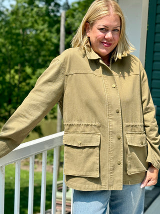 Gentle Fawn Rhodes Khaki Jacket