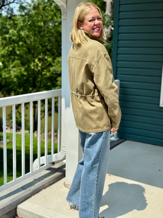 Gentle Fawn Rhodes Khaki Jacket