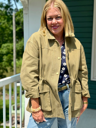 Gentle Fawn Rhodes Khaki Jacket