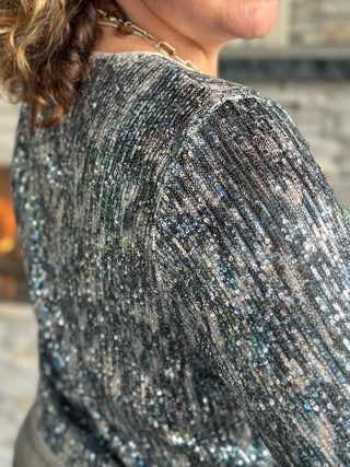 Gentle Fawn Jett Twilight Sequin Blouse