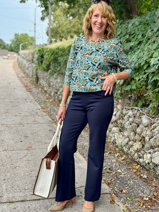 FIG Aelden Pull-On Flare Pant