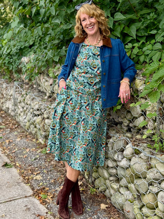 Poplin & Co Birdwatching Pullover Blouse