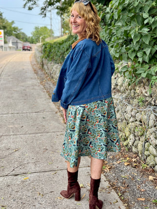 Poplin & Co. Birdwatching Skirt