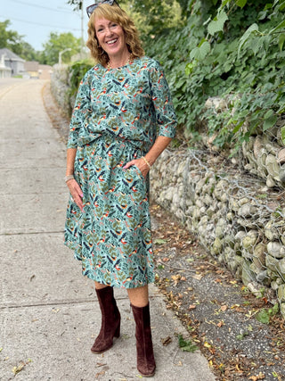 Poplin & Co. Birdwatching Skirt