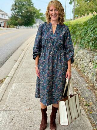 Poplin & Co Floral Range Midi Dress