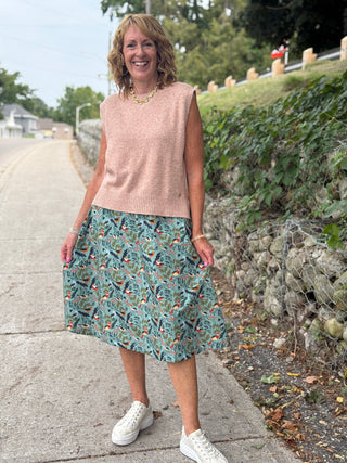 Poplin & Co. Birdwatching Skirt