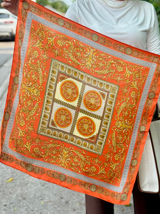 Iconic Mi Orange Scarf