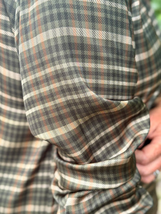 Astrid Meadow Plaid Boyfriend Shirt
