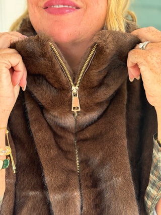 Astrid Montana Faux Fur Vest