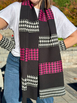 Slak Houndstooth Scarf