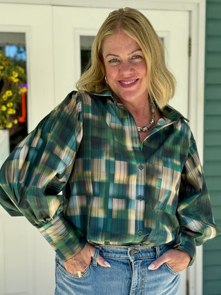 Astrid Balloon Sleeve Blouse