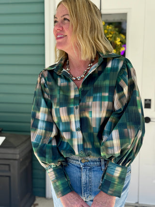 Astrid Balloon Sleeve Blouse