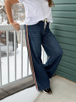 Yoga Denim Carina Wide Leg Jean