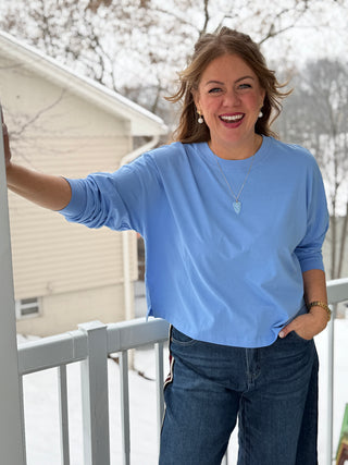 Gentle Fawn Christy Top in Bluebell