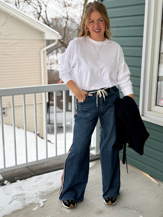 Yoga Denim Carina Wide Leg Jean