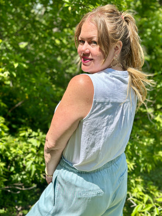 White Stuff Tulip Sleeveless Shirt