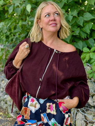 FRNCH Shosha Wide Neck Jacket