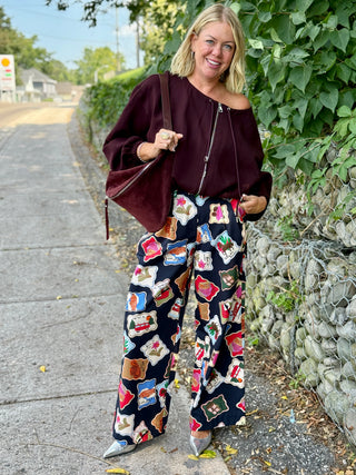 FRNCH Wetherlam Stamps Pant