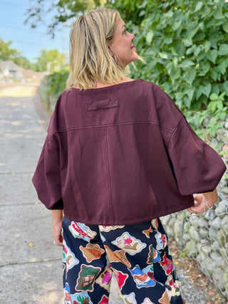 FRNCH Shosha Wide Neck Jacket