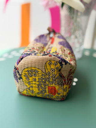 Moon River Apothecary Quilted Cosmetic Bag (3 sizes)