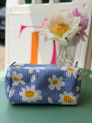 Moon River Apothecary Quilted Cosmetic Bag (3 sizes)