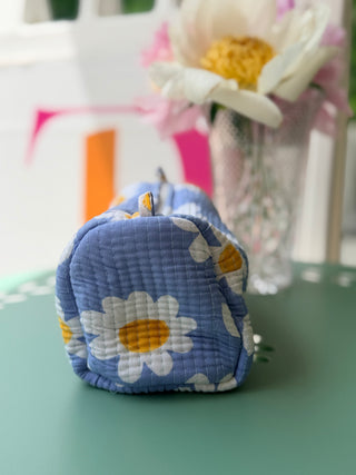 Moon River Apothecary Quilted Cosmetic Bag (3 sizes)