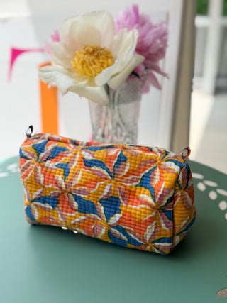 Moon River Apothecary Quilted Cosmetic Bag (3 sizes)
