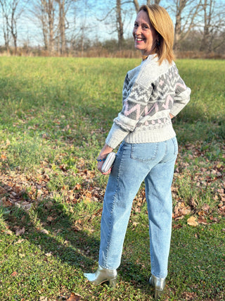 Lyla + Luxe Landen Fair Isle Pullover