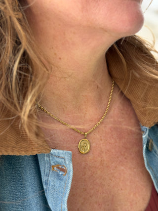 Hunter & Hare Mia Sunflower Necklace