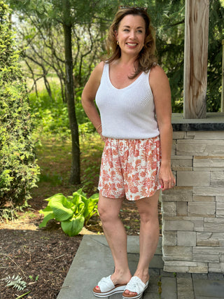 Gentle Fawn Verna Shorts in Berry Paisley