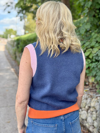FRNCH Torquay Sleeveless Sweater