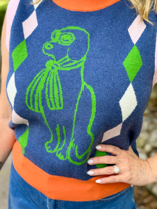 FRNCH Torquay Sleeveless Sweater
