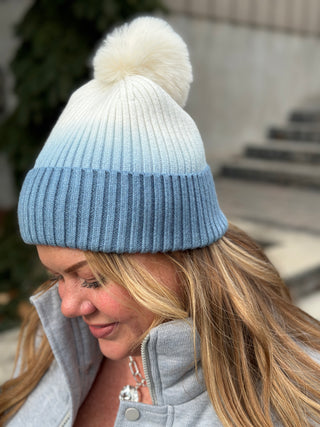 *DOORCRASHER* Lyla + Luxe Blue Ombre Toque